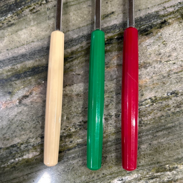 Perfect for picking up cheese pieces, charcuterie, dessert bites, oysters, and other seafood, this set of three cocktail...