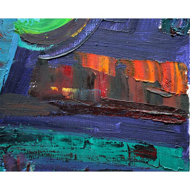 1970s Valdis Bush, Millennium, 1976, Oil on Canvas For Sale - Image 5 of 9