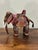 Vintage Indian Articulated Folk Art Elephant Toy, Hand Carved & Decorated For Sale - Image 4 of 7