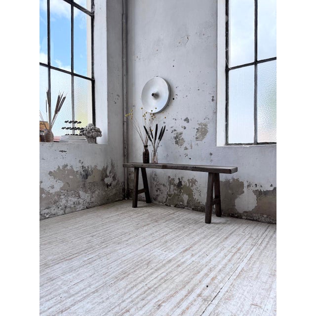 Industrial Vintage Console Workbench, 1950s For Sale - Image 3 of 18