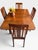 1930s Fully Restored 1930s Draw Leaf Table. Quarter Sawn Solid Oak With Original Matching Chairs - Set of 4 Chairs For Sale - Image 5 of 11