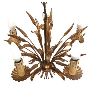 Hollywood Regency Hanging Lamp by Hans Kögl, 1960s For Sale