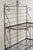 French Country Vintage French Bakers Rack 3 Tier Scrolling Wrought Iron and Brass Etagere For Sale - Image 3 of 12