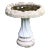 Vintage Concrete Birdbath For Sale