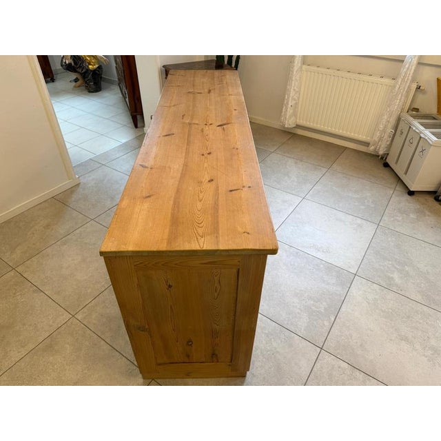 Vintage Rustic Farmhouse Bar Table For Sale - Image 14 of 18