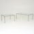 Mid-Century Modern Italian Bauhaus Square Coffee Table in Chrome and Glass, 1980s For Sale - Image 13 of 16