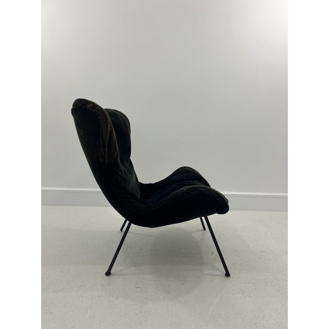 Madame Lounge Chair by Fritz Neth for Correcta, 1950s, in Worn conditions. Designed 1950 to 1959 I have official proof of...
