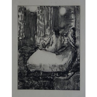 Edgar Degas, In the Intimacy of the Bedroom: Nudes, Etching, 1935 For Sale