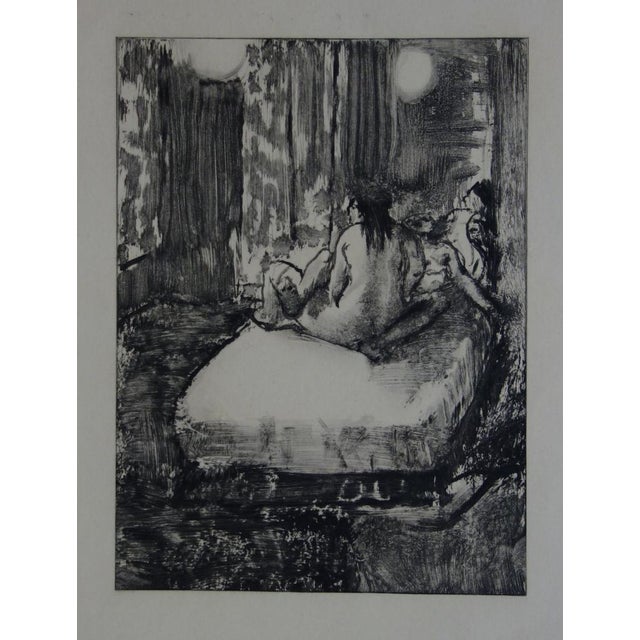 Edgar Degas, In the Intimacy of the Bedroom: Nudes, Etching, 1935 For Sale
