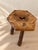 French Early 20th Century French Alpine Hand-Carved Chairs and Stool Set For Sale - Image 3 of 11