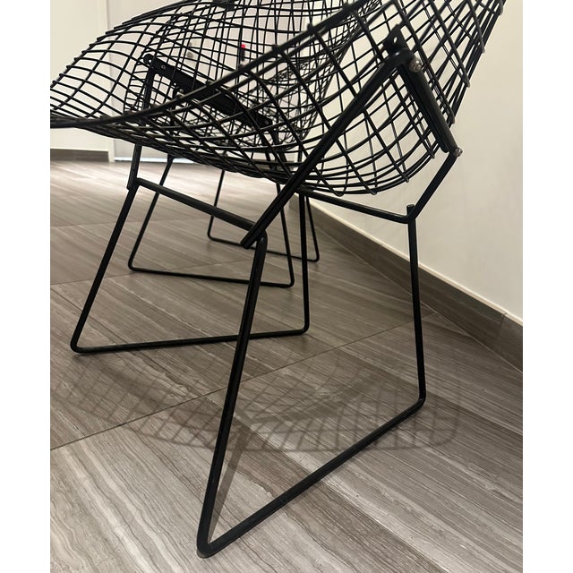 1970s Harry Bertoia Diamond Lounge Chair for Knoll Mid-Century Modern For Sale - Image 12 of 12