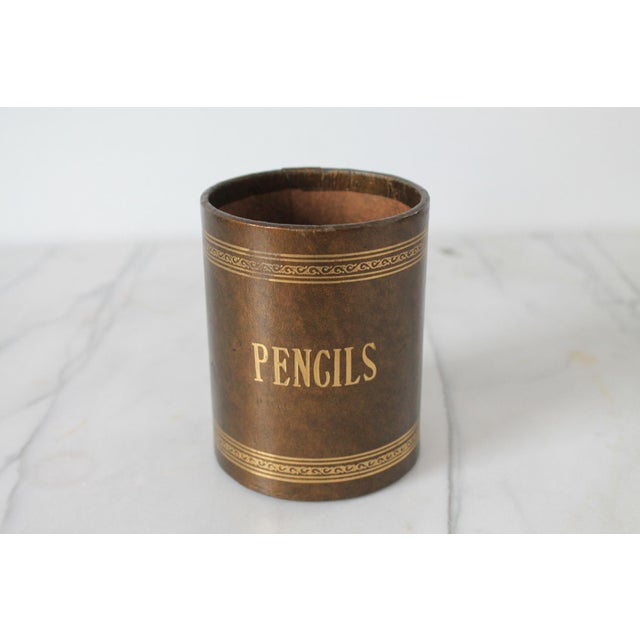 Mid-Century Modern Vintage Pencil Holder For Sale - Image 3 of 8