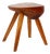 Vintage Stool in Wood, 1960s For Sale