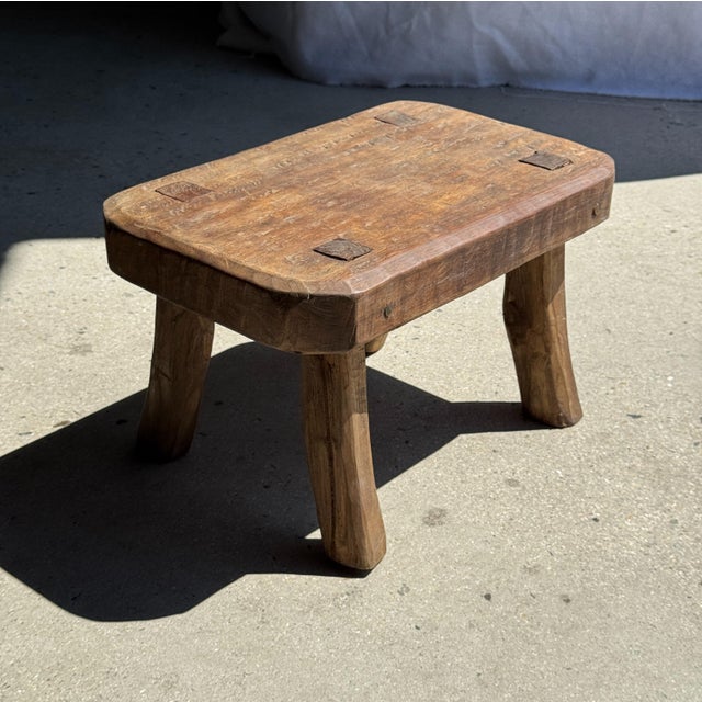 Small Stool in Teak For Sale - Image 12 of 18