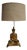Ayutthaya Phra Chai Bronze Adjustable Gilded Table Lamp, 1960s For Sale