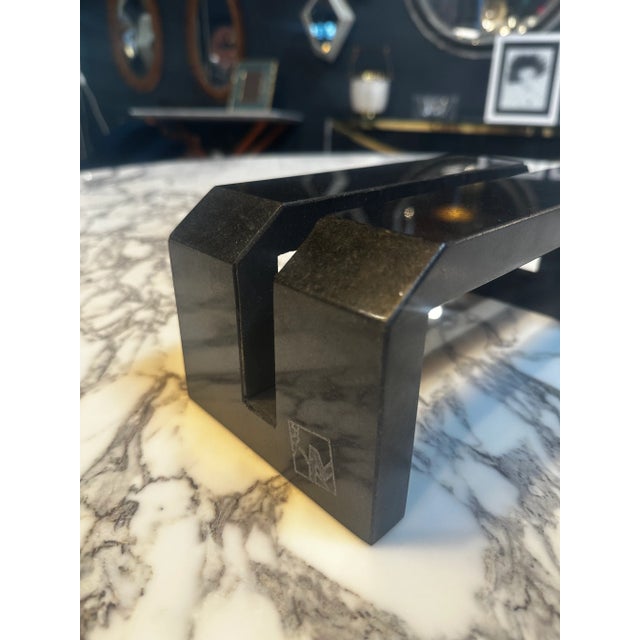 Stone Handmade Italia Lava Stone Rego Laptop Holder 2023 For Sale - Image 7 of 8