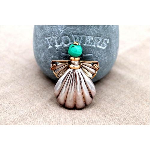 Gold and Silver Perfume Bottle with Reliefs For Sale - Image 6 of 8