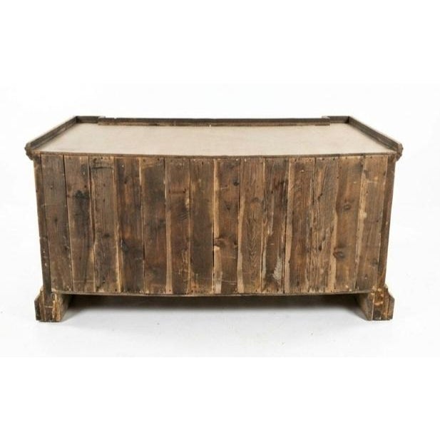 Wood Late 19th Century Pine Barrel-Back Corner Cupboard For Sale - Image 7 of 8