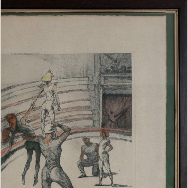 After Henri de Toulouse-Lautrec, La Chapiteau, Acrobats, Lithograph For Sale - Image 3 of 7