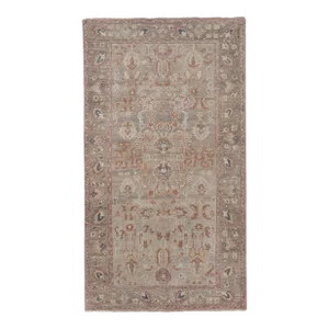 Faded Turkish Karapinar Runner Rug 4'7'' X 8'3''
