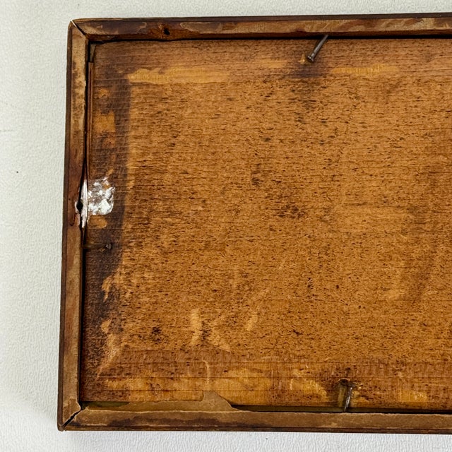 Delightful Small Pair of Signed 19th C Still-Life Watercolors in Original Framed For Sale - Image 9 of 9