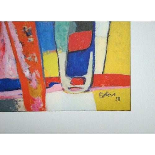 After Maurice Esteve, L'Aumance, 1961, Offset Lithograph For Sale - Image 9 of 12