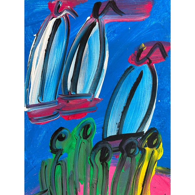 Peter Keil Original Peter Keil Sailboats Painting For Sale - Image 4 of 5