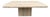Italian Travertine Bullnose Edge Coffee Table For Sale