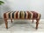 Hand Woven Kilim Rug Upholstered Bench For Sale - Image 10 of 10