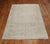 Neutral Off White Blue Vintage Turkish Rug, 6'7'' X 10' For Sale - Image 9 of 11