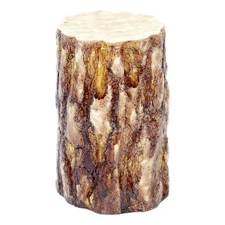 Large Life Size Majolica Sculpture by Gustavsberg, 1890s For Sale