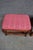 Chinoiserie Pair of Ethan Allen Chinoiserie Style Upholstered Footstools For Sale - Image 3 of 13