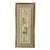 Mid 20th Century Chinese Embroidered Silk Panel in Giltwood Faux Bamboo Frame For Sale