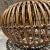 Mid-Century Modern Mid-Century Modern Franco Albini Franca Helg Italian Rattan Stool Pouf Ottoman For Sale - Image 3 of 12