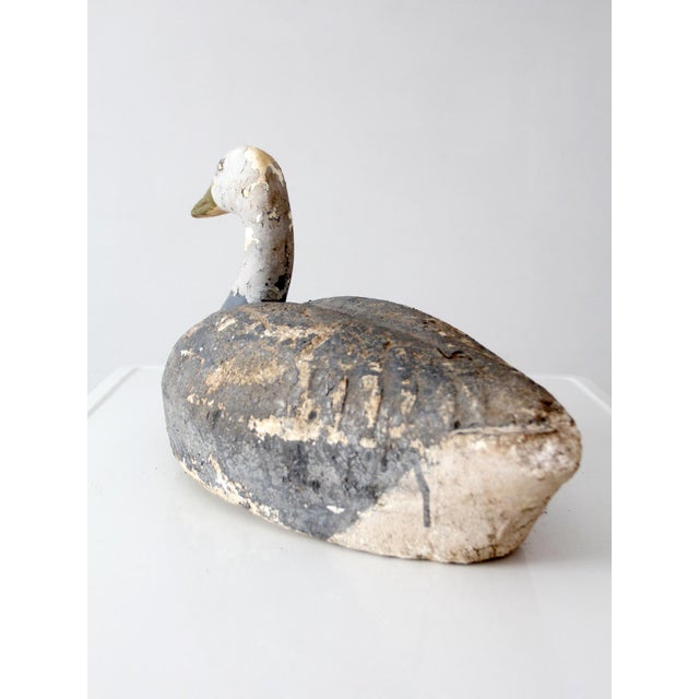 Vintage Swan Folk Art Hunting Decoy For Sale - Image 10 of 17