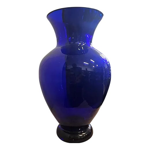 Glass Vase, Italy, 1960s For Sale