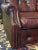 Mid-Century Oxblood Leather Chesterfield Club Chairs England A-Pair For Sale - Image 9 of 13