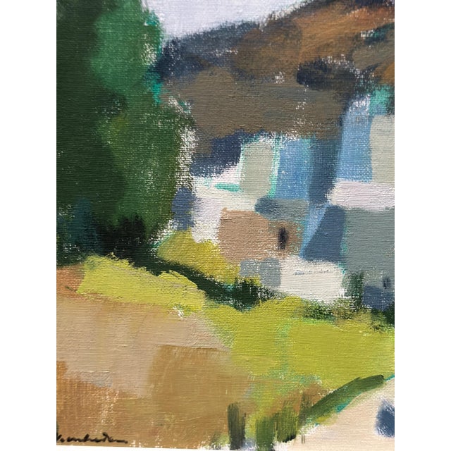 Stig Wernheden, Bergsby, Crete, 1960s, Oil on Canvas, Framed For Sale - Image 7 of 17