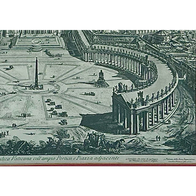 Printmaking Materials Architectural Etchings by Giovanni Piranesi, a Pair For Sale - Image 7 of 9