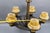 French Art Deco Bronze Chandelier with Marbled Beige Mushroom Glass Shades, 1930s For Sale - Image 17 of 18