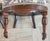 Wood Antique Victorian Toile Upholstered Parlor Slipper Chairs on Casters – A Pair For Sale - Image 7 of 17