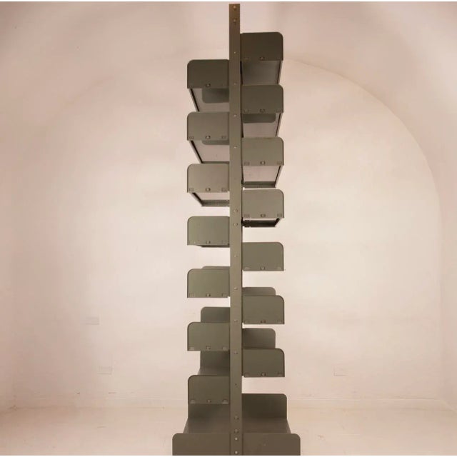 Large Congress Bookcase by Lips Vago, 1960s, in Good conditions. Designed 1960 to 1969 I have official proof of...