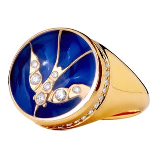 Jardin Wanderlust Swallow Ring, Size 7 For Sale