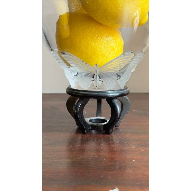 Postmodern Butterfly Bowl by Kai Yin Lo, signed and dated 1989. The bowl features a stylized butterfly form with angular...