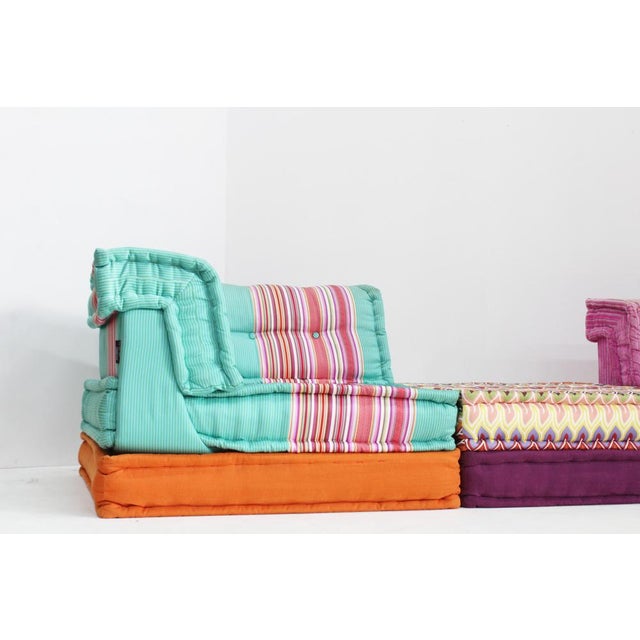 Mah Jong Sofa by Hans Hopfer and Kenzo Takada for Roche Bobois, 1970s, Set of 11 For Sale - Image 3 of 16