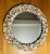 Nautical Palm Beach Seashell Encrusted Round Mirror Circa 1970s For Sale - Image 3 of 9