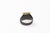 Early 21st Century Byzantine Bronze Ring W 21k Square Accent, Size 8 For Sale - Image 5 of 12