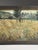Unknown, Grain Field with Scarecrows, Chalk on Paper, Framed For Sale - Image 6 of 14