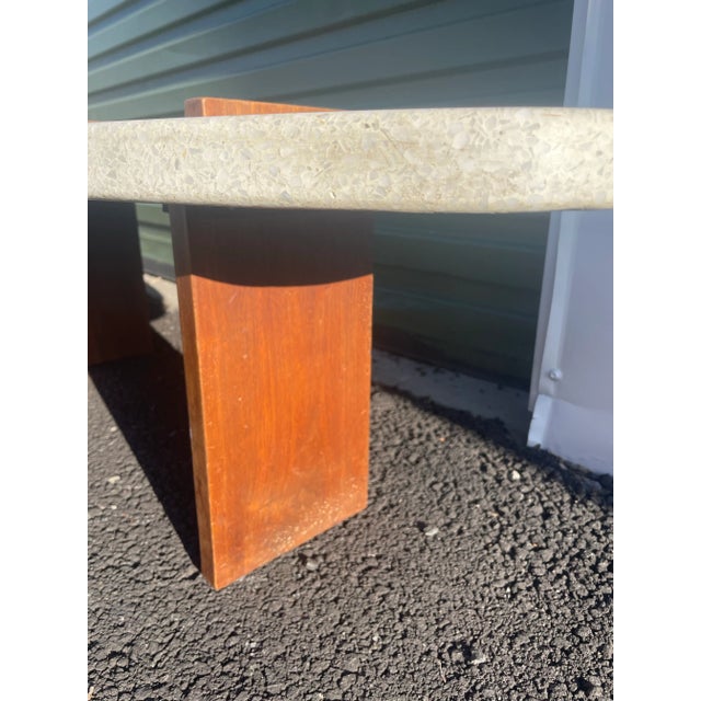1960s Harvey Probber Style Surfboard Coffee Table For Sale - Image 10 of 12