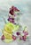 Still Life With Grapes Watercolor Painting For Sale